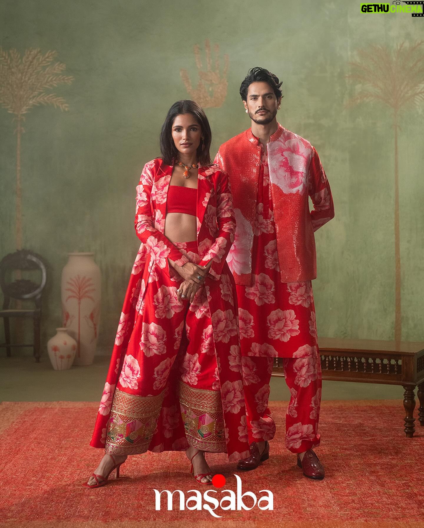 Masaba Gupta Instagram - The Masaba Bride • The Masaba Man • Step into the world of glorious pinks #themasababride #brides #pink