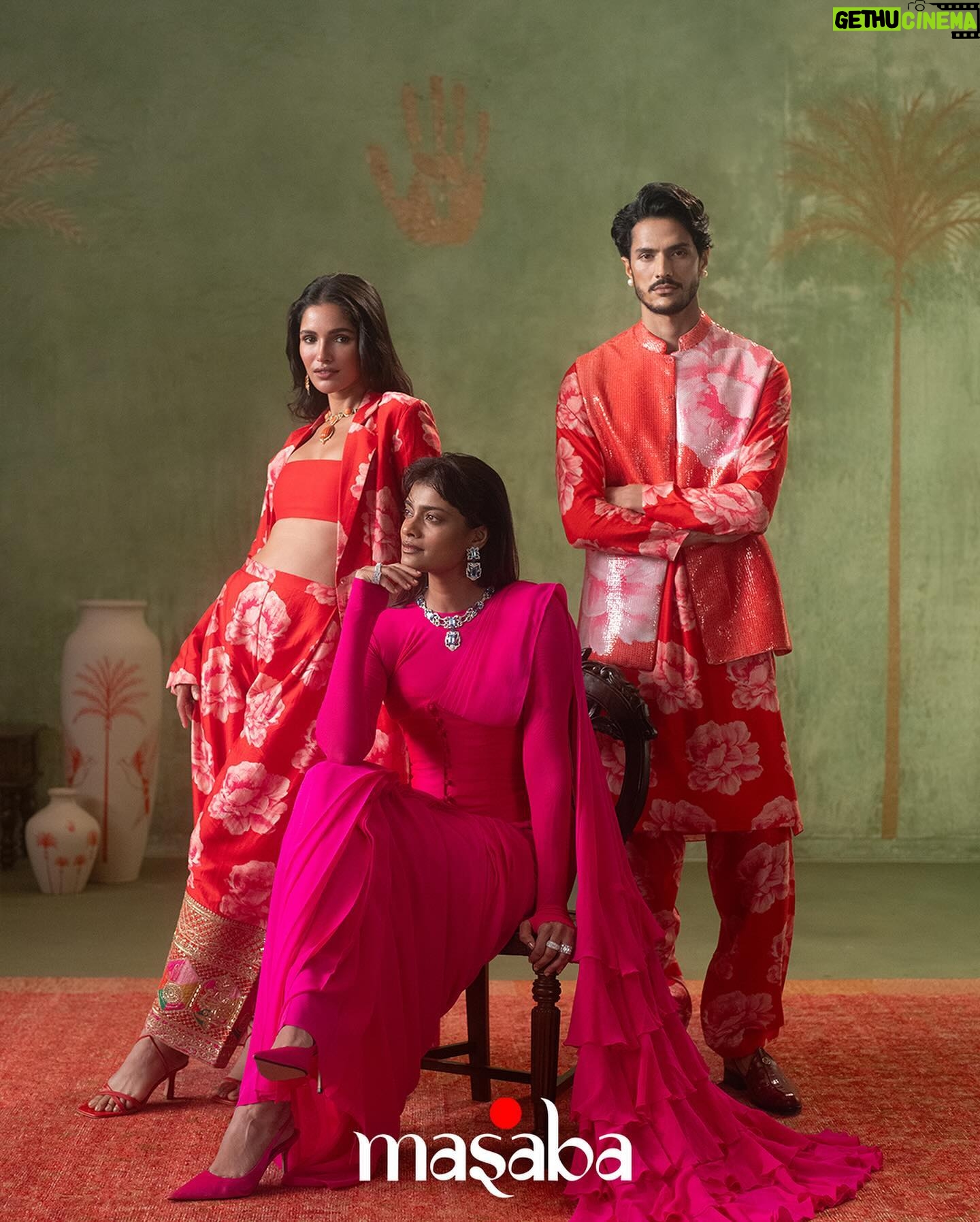 Masaba Gupta Instagram - The Masaba Bride • The Masaba Man • Step into the world of glorious pinks #themasababride #brides #pink