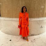 Masaba Gupta Instagram - Hong Kong 🇭🇰 for India By the Bay • In a custom suit and skirt by @houseofmasaba • 💎 @viangevintage • 👠 @louboutinworld | style @dollaypop
