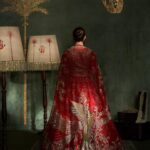 Masaba Gupta Instagram - A classic in red, the 'Baug-E-Bahaar Lehenga' is paired with a 'Son Chidiya' tissue dupatta. This look is designed for the woman who dreams of a wedding rooted in tradition and of course, loves red. The 'Son Chidiya' motif, a bird in flight, is hand-embroidered on the dupatta, symbolizing growth and freedom, making this a true 'sapno ka lehenga'. #TheMasabaBride #HouseofMasaba