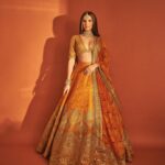 Masaba Gupta Instagram - @tarasutaria in @houseofmasaba • Step into the world of delicious oranges. 🍊