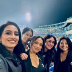 Masaba Gupta Instagram - 2 days after Women’s day and seeing a stadium buzzing with cheers for our girls gave me goosebumps! #WPL ♥️ an unforgettable sight What a blast with all the women I admire!