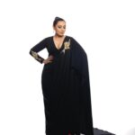 Masaba Gupta Instagram - #ranimukerji in custom @houseofmasaba • I love dressing Rani because of how sure she is about what she likes to wear. A woman completely attuned to her body. Comfort being priority and one simple phone call later a quick discussion on hair,makeup and accessories,the look comes to life both in my head and in reality. Congratulations on your big win last night 🖤🐦‍⬛