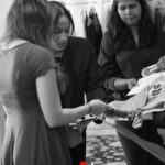 Masaba Gupta Instagram - On the 17th of January,we set up our First Bridal Salon in Dubai for our brand friends in the region. It was intimate and simple.Just how I like it. Thank you @jannatmiranda for hosting the morning with me & thank you @vesimi @atinirmal.g.pagarani for your continued support for over a decade. I’ve always said Dubai is lucky for me and most new beginnings start here after India. Be back soon! 🤎