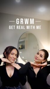 Masaba Gupta Instagram - This was super fun! Loved being part of GRWM (Get Real With Me) by my fav @masabagupta 🤎 Watch our crazy, chaotic and candid chit-chat as we dab on our favorite LoveChild products! #GetRealWithMe #LoveChild #sara #masaba #ad