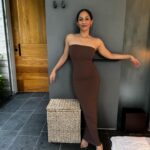 Masaba Gupta Instagram - Left a piece of my heart right here…Until next time • @alila.maldives even with chaotic weather,you are just so chic 🤎 @straighttalkcomm @nijhawangroup • swipe to the 2nd slide to see why I look straight out of the White Lotus as someone who may have killed anyone. 🤷🏽‍♀️