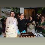 Masaba Gupta Instagram - Be a coy bride they said! 🥹😂not one picture with my mouth shut..laughing away into year one .. with many more to go ! Happy Anniversary @instasattu (stay off Instagram as you do 😂 only one of us can have anxiety)