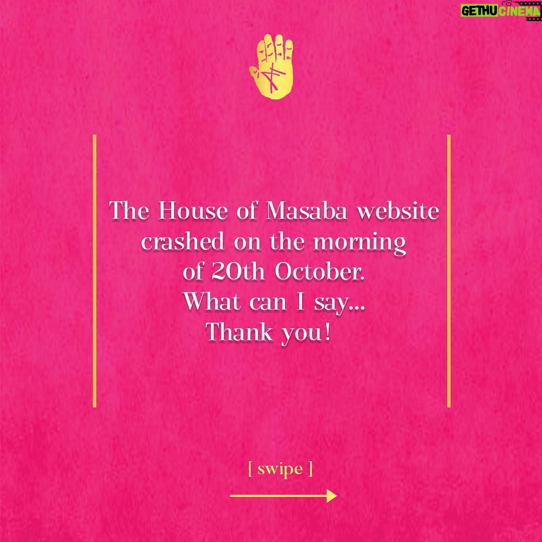 Masaba Gupta Instagram - It was a love crash. Thank you for the love for The Masaba Bride!