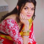 Masuma Rahman Nabila Instagram - শারদীয় শুভেচ্ছা.. @bishworang_official