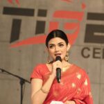 Masuma Rahman Nabila Instagram – I am a different me with the microphone 🎤