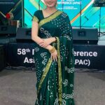 Masuma Rahman Nabila Instagram - Saree @jharokhabd