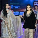Masuma Rahman Nabila Instagram – Walking on the AWE Summit Fashion Runway for the wonderful designer @saimoonamin! 
Wearing her beautiful design @saimoonamin_couture..