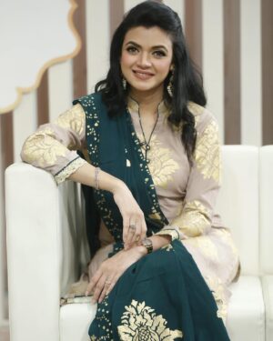 Masuma Rahman Nabila Instagram - dress @baariz.bd
