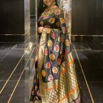 Masuma Rahman Nabila Instagram - Saree Love 🖤