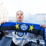 Matilde Gioli Instagram - TE L’HO PROMESSO DA BAMBINO 🖤💙🖤💙🖤💙🖤💙 ⭐️⭐️ @inter