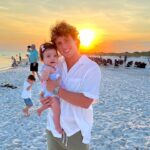 MattyB Instagram - Lucy’s first beach trip