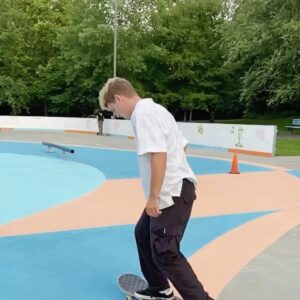 MattyB Instagram - in between studio seshes I like to skate... if you couldn’t tell