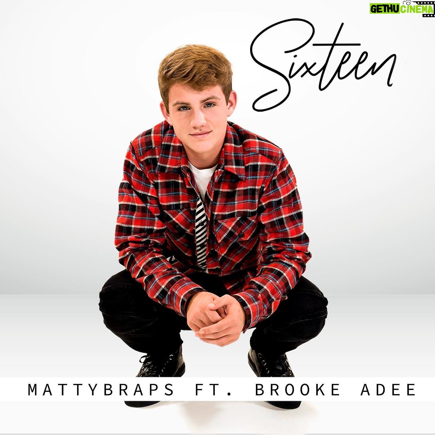 MattyB Instagram - Hey BFamily! Hope you enjoy my new single #Sixteen ft. Brooke Adee! Link in bio!
