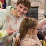 MattyB Instagram - My little sister Sarah Grace turned 14 today. I asked her for a pic and this is what I got 🤷‍♂️