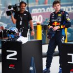 Max Verstappen Instagram - Very happy for @landonorris, congrats mate! 👏 For us it was not our strongest race, but I’ll take P2 today. #KeepPushing