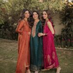 Maya Ali Instagram - I remember when we were kids, on the second day of Eid we would go to Nano’s house, and have dinners, tea parties with our elders and get eidi. Now the times have changed, everyone is busy in their work but some things can’t be changed and we make sure that we take out the time to spend eid all together so that we can make new memories to cherish, until the next. I missed you @noshaafnan, Iffi @afnan_q420 and my little bundle of happiness Anabia, because my family is not complete without you three. 🤗🧿 I hope all of you had a great time on eid with your loved ones.🤗💖 @mayapretofficial @zainab.qadeer @ansaqadeeraq