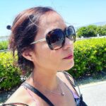 Maya Karin Instagram - First day in Montpellier. Picnic, sunshine, juicy peaches and freezing water huhu! #montpellier #summerholiday #france #bluesky