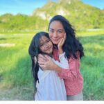 Maya Karin Instagram – My sweetheart!! 🌸
My anak dalam filem #telagasuriram 
My darling