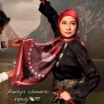 Maya Karin Instagram - Lights, camera, action!📸🎬 Capturing the enchantment of Tun Fatimah's timeless beauty with the ever-graceful ✨Maya Karin✨ Join us behind the scenes as we bring history to life, unveiling the elegance and heritage of a bygone era. Through the lens, we aim to inspire and empower women to embrace their heritage and forge their own unique paths. 📸✨💪 #sofearose #sofearosexmayakarin #tunfatimah #kisahwanitaagung