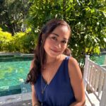 Maya Karin Instagram - Blessing ceremony for my adik Kawangi and her partner Sean.. Upacara restu Sunda penuh dengan adat.. #bali #kuta #baligarden #kawangiandsean