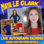 Maya Le Clark Instagram - ⚡️ONLINE 6/15/24 @ 10am pst ⚡️Want an autographed Thundermans pic or a video message??? This is online so everyone can join!! Come to our @streamily.live autograph signing event! Click on the link ⬆️ in bio! ⚡️💙 or go here ➡️ http://streamily.com/mayaleclark