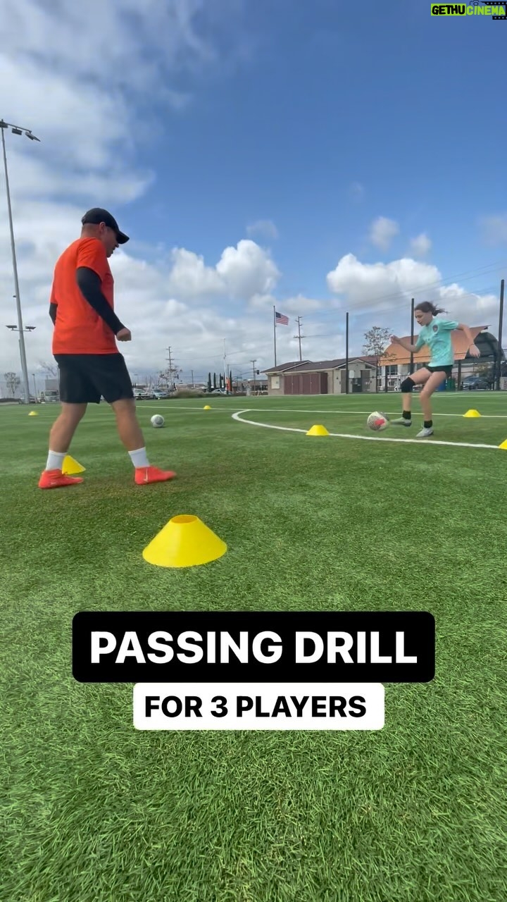 Maya Le Clark Instagram - Passing Drill for 3️⃣ Players @mayaleclark @thundermanstv & Ava @ourcitysc #soccer #actress #soccertraining