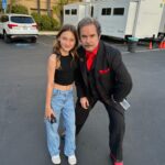 Maya Le Clark Instagram - Sadly this is the last day 😭🥹 hard to say goodbye!! Can’t wait for everyone to see #thethundermansreturn 🥳 I love all the people I work with - best crew ever!! Thank you so much to @kirakosarin and all of the producers for making one of my dreams for The Thundermans to come back!! And I love the cast so much - can we please keep going???? ⚡️💙 #paramountplus #nickelodeon #nationalsuperheroesday