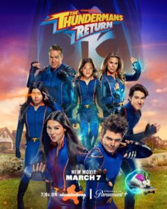 Maya Le Clark Instagram - the moment you’ve all been waiting for... ⚡️💙 catch the trailer for #TheThundermansReturn this weekend during Super Bowl LVIII live from Bikini Bottom, Sunday Feb 11 6:30 ET/ 3:30 PT only on @Nickelodeon! #SBLVIII