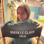 Maya Le Clark Instagram – Big jump into filming starts next week. In the mean time – loving this chair ⚡️💗. 

Big thank you to Kathy Bolde at @zuriagency for supporting Maya since she was born! And to her manager, Ryan Bundra, at #linkentertainment 

#thethundermansreturn #nickelodeon #chloethunderman #thundermanstv