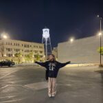 Maya Le Clark Instagram - That’s a wrap on week 3 of 4 filming #thethundermansreturn and Maya is already missing it! 💙⚡️🫶 #chloethunderman #paramountplus #nickelodeon