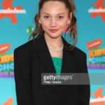 Maya Le Clark Instagram - #Thundermansreturn ⚡️to the orange carpet at the #kcas was so fun! Can’t wait to get the whole cast together on set next month! #kidschoiceawards #zuritalentagency #linkentertainment
