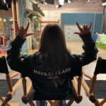 Maya Le Clark Instagram – Big jump into filming starts next week. In the mean time – loving this chair ⚡️💗. 

Big thank you to Kathy Bolde at @zuriagency for supporting Maya since she was born! And to her manager, Ryan Bundra, at #linkentertainment 

#thethundermansreturn #nickelodeon #chloethunderman #thundermanstv