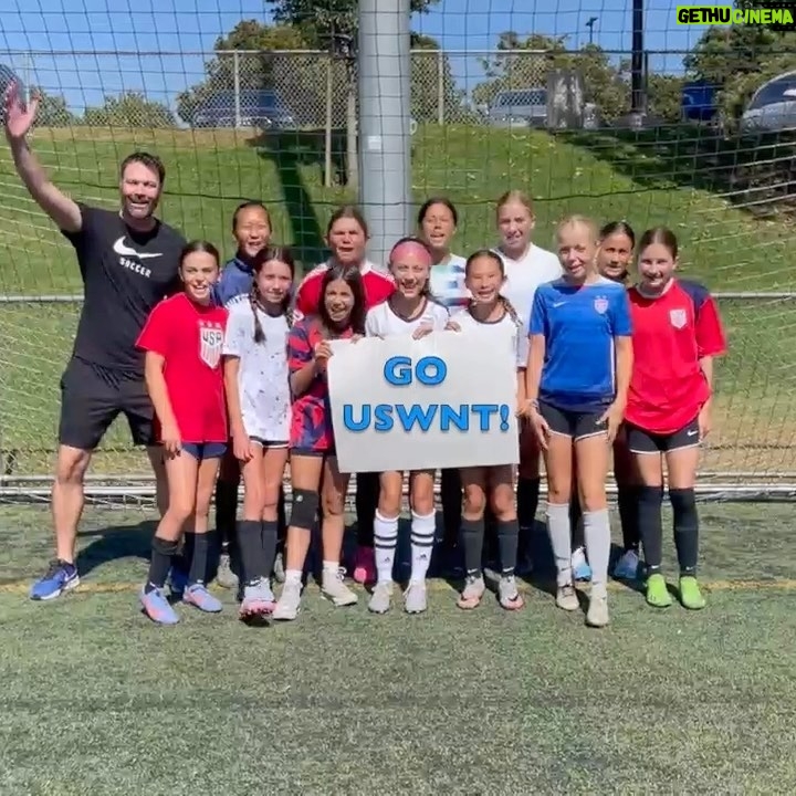 Maya Le Clark Instagram - WE ARE PROUD OF YOU @uswnt Maya’s G2011 DPL team wants you to know #webelieveinyouuswnt ⚽️🇺🇸👊❤️🫶 Please uplift the #uswnt and post your own picture or video with #webelieveinyouuswnt #believingismagic #proud