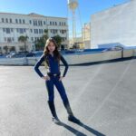 Maya Le Clark Instagram - It’s been ONE WEEK since the premiere of #thethundermansreturn - have you watched?!?! ⚡️💙⚡️ Also: 1) trying on super suit for the first time since 2017 2) seeing my baby wrangler from the original series. Hi Lauren! (Love u too Melissa)! 3) table read! 4) filming in the new super suit for the first time! 5) do you know what scene this is? 6) one of many rides to and from set with my favorite people 7) hanging out on the mountain with awesome director Trevor Kirschner 8) about to do THE stunt (have to watch to know 😉) 9) another one of the amazing sets 10) the 🌲 force 🤣