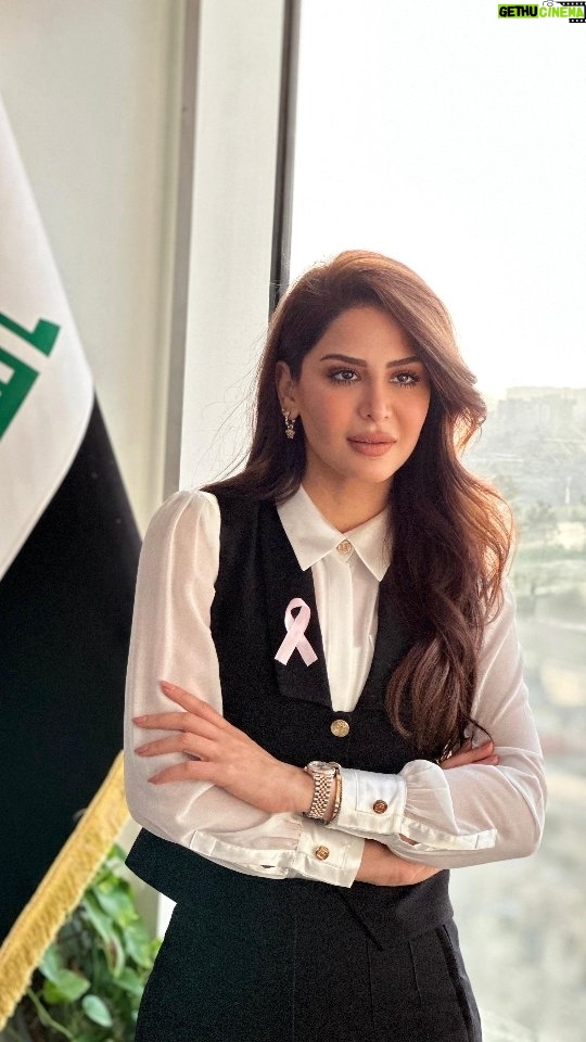 Mays Anber Instagram - هالسنة حبينا نزيد الوعي بعد أكثر و ناخذكم برحلة المرض من الكشف إلى العلاج حتى نگدر نحمي وندعم اللي نحبهم. وبزيارتنا لمستشفى الأندلس الأهلي سمعنا التفاصيل من أخصائيين حتى تكون المعلومات صحيحة ووافية. #إهتم_باللي_تهتم_بيك