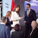Mays Anber Instagram - تشرفت اليوم بتقديم اليوم الاول لمؤتمر الاستثمار المعدني والبتروكيماوي والأسمدة في بغداد برعاية سيَادَةَ مُحَمَّدْ شِيَاع السُّوْدَانِيّ رَئِيسِ مَجْلِسِ الْوُزَرَاء.. وَتَحْتَ إِشْرَافِ وَزَارَةِ الصِّنَاعَةِ وَالْمَعَادِنِ وَبِتَوْجِيهٍ مِنْ مَعَالِي وَزِيرِ الصِّنَاعَةِ البروفيسور المهندس خَالد بِتَال النَّجْم، وَبِحَضُورِ أَكْثَرَ مِنْ خَمْسمائَة شَرِكَةً صِنَاعِيَّةً وَاِسْتِثْمَارِيَّةً مِنْ دَاخِلِ الْعِرَاقِ وَخَارِجِهِ @iraqi.pmomedia @industry_iraq @mpftconference