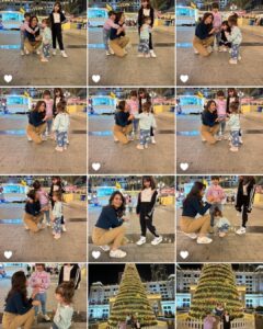 Mays Anber Instagram - صور تعكس الحقيقة 😂وبعد محاولات كلها فشلت حتى نقنعها تاخذ صورة … قررت اعيد عليكم بالموجود😂 كل عام و اخواننا المسيحيين بالف خير بمناسبه اعياد الميلاد متمنين لكم دوام الصحه و العافيه و الامان و الاستقرار لبلادنا اعاده الله عليكم بالخير و المحبه