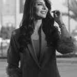 Mays Anber Instagram - ابيض واسود يمثل مقولة خير الكلام ماقل ودل 🖤🤍 المبدع @mujab1 شعر ومكياج @fadiaa.mkp