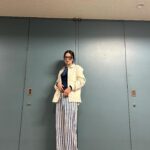 Mayuu Yokota Instagram - 今月もラヴィット！ありがとございました🐶🤍 今日は初めて眼鏡なんてかけてみました笑