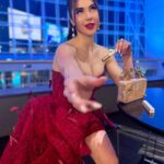 McKayla Maroney Instagram - Had fun at Grammys tonight! Actually that’s a lie — Sam’s Smiths performance was definitely demonic and I had to rebuke it in Jesus name 😂 Tbh, events like these stress me out, but I had to be here under contract 🤷‍♀️🤷‍♀️✨ Good news is that God is good, and he is always good. We are called to be lights among darkness! “You are the light of the world. A town built on a hill cannot be hidden. Neither do people light a lamp and put it under a bowl. Instead they put it on its stand, and it gives light to everyone in the house. In the same way, let your light shine before others, that they may see your good deeds and glorify your Father in heaven. Mathew 14-16 Lip gloss by @miage_skincare was in every Grammy gift bag 💄✨ Dress by @sophiecouture Shoes by @jessicarich Handbag: @emmkuony Rings: @haverhillcollection Hair and make up by @blondiie_steph Styling by @toshastyledit