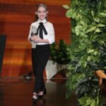Mckenna Grace Instagram - Today on @theellenshow Mckenna convinces Chris to tap dance ❤️You're welcome😉😹#GiftedMovie