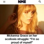 Mckenna Grace Instagram - Thank you @nmemagazine ❤️ I feel like my account is going to become a scoliosis awareness/Dr Skaggs fan account for a bit. I just couldn’t have imagined a month ago feeling like I do now-happy. The last slide is my nurses helping me walk again. We made a goal to make it to this bridge outside of the ICU- the video is us doing that and looking out the window was A Friend of the Family billboard right outside, which was really cool!