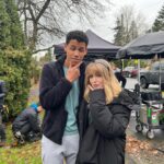 Mckenna Grace Instagram - Tonight the TV movie I wrote over quarantine, The Bad Seed Returns comes out. Thank you @lifetimetv and Mark Wolper for giving me my 1st opportunity to write and produce and of course @roblowe and @bettymaecasting who started this entire journey 5 years ago! Please be gentle with me…the film is different than the initial script we wrote…our version was too dark for television, so they had to lighten it up a bit. Excited to keep writing and creating!🖤