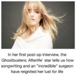 Mckenna Grace Instagram - Thank you @nmemagazine ❤️ I feel like my account is going to become a scoliosis awareness/Dr Skaggs fan account for a bit. I just couldn’t have imagined a month ago feeling like I do now-happy. The last slide is my nurses helping me walk again. We made a goal to make it to this bridge outside of the ICU- the video is us doing that and looking out the window was A Friend of the Family billboard right outside, which was really cool!