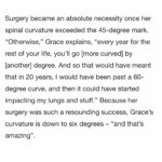 Mckenna Grace Instagram - Thank you @nmemagazine ❤️ I feel like my account is going to become a scoliosis awareness/Dr Skaggs fan account for a bit. I just couldn’t have imagined a month ago feeling like I do now-happy. The last slide is my nurses helping me walk again. We made a goal to make it to this bridge outside of the ICU- the video is us doing that and looking out the window was A Friend of the Family billboard right outside, which was really cool!